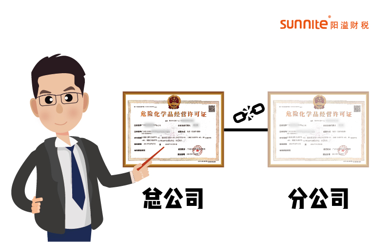 分公司可以办危险化学品经营许可证吗？
